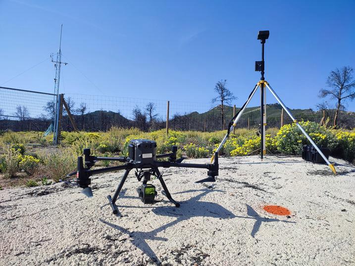 Trabajo de campo en estaciones de monitoreo